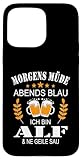Hülle für iPhone 15 Pro Max Alf Name Lustiger Spruch Geburtstag Vatertag