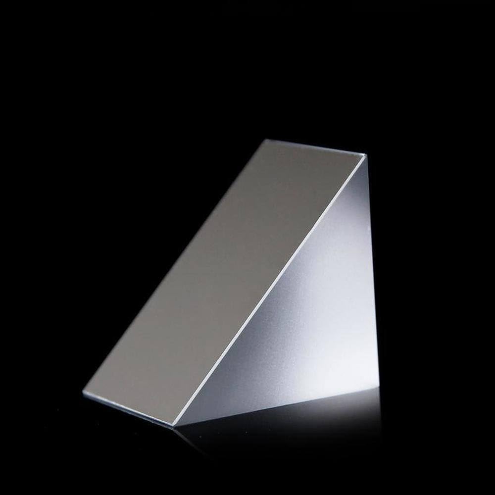 30x30x25mm Optical Glass Triangular Lsosceles K9 Prism with Reflecting Film Optics