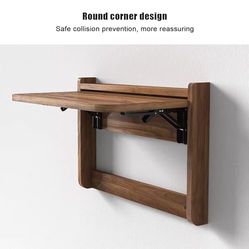 Table pliante murale pour gagner de l'espace dans un petit studio en érable - 8