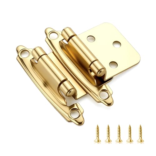 kitchen cabinet hinges brass