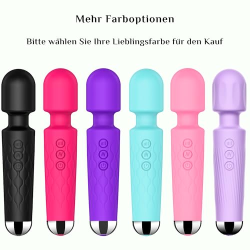 Vibration für Frauen,Sex spielzeug für die frau G Punkt Vibration für Frauen mit 8 * 20Modus Vibrator Klitoris Stimulator für sie Sex Spielzeug für sexspielzeug für frauen solo (Schwarz)