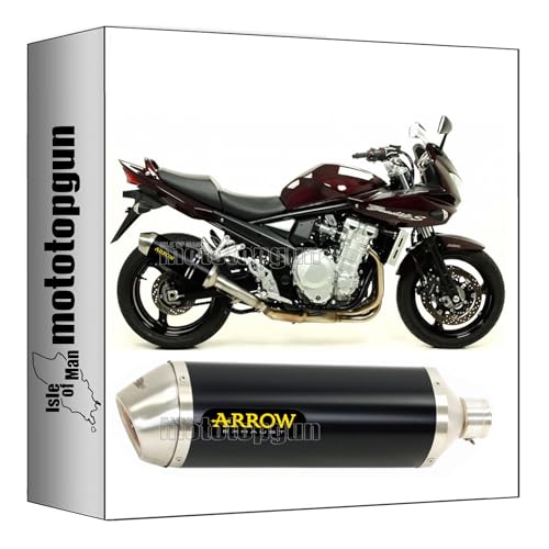 Tubo de escape Arrow para viajar en Suzuki GSF 1250 Bandit 2007-2016 por rutas de asfalto