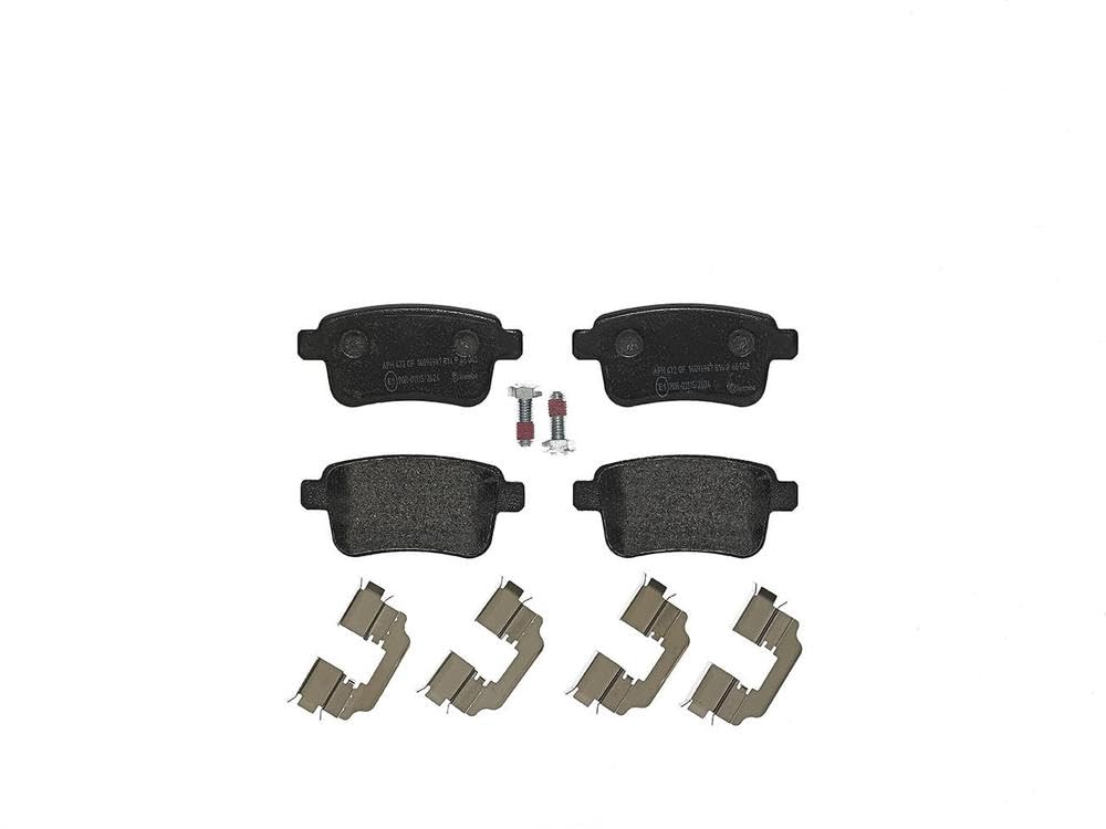 P 68 043 BREMBO Brake Pad Set, disc brake for ,RENAULT