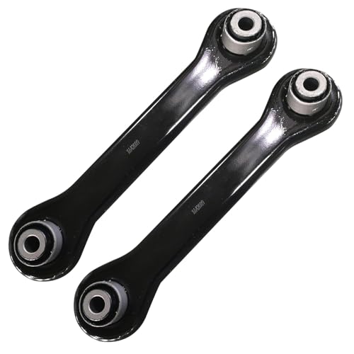 Image of Detroit Axle - Rear 4pc Control Arms for Chevrolet Equinox Saturn Vue GMC Terrain Pontiac Torrent, 4 Lower Rearward Control Arms Assembly Replacement