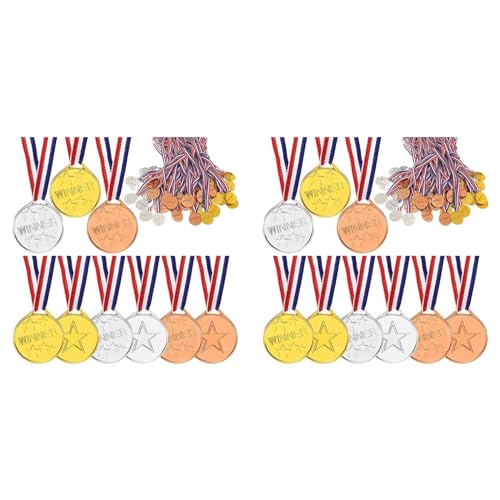 Medallas de plástico para niños solucionan los premios de gincanas escolares
