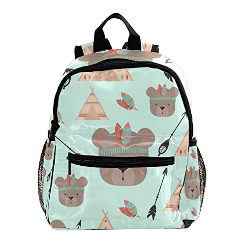 Sac à dos pour garçons filles 30,5 cm multicolore géométrique