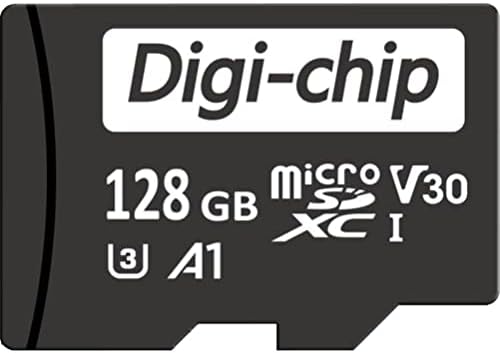 Digi-Chip 128GB Micro-SD Memory Card UHS-1 High Speed for Amazon Fire 7, Fire 7 Kids, Fire HD8, HD8 Kids, Fire HD10, Fire HD 10 Kids Tablet PC