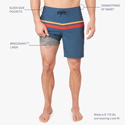 Fair Harbor Ozone Board Short –– Men’s Swimsuits with BreezeKnit Liner, 10-inch Inseam –– Quick Dry, Performance Swim Trunks3