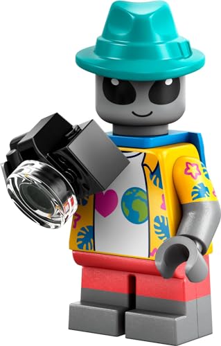 Selezione: Lego 71046 Minifigure spaziali – Serie 26 – Minifigures personaggi da collezione + cartolina gratuita (03 – Turista alieno)