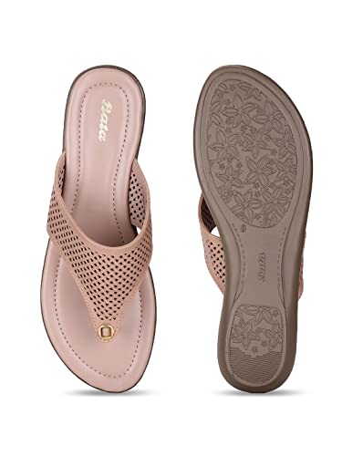 Image of Bata Women Wedge Heel Thongs