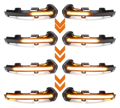 Clignotant Dynamique LED Séquentiel à Défilement Fluide Passat