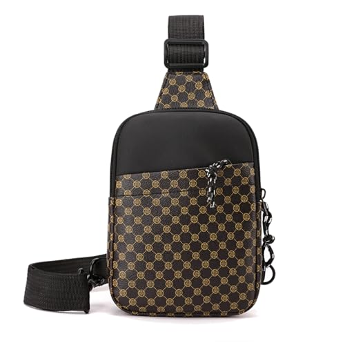 Sacoche petite femme homme en simili cuir imperméable de voyage