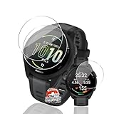 用 GARMIN Forerunner 165 / 165 Music ガラスフィルム 保護フィルム 【3枚セット 国産旭硝子素材】 用 Forerunner 165 フィルム 高透過率 超薄型 用 ガーミン Forerunner 165 / 165 Music 液晶 保護フィルム 耐衝撃 全面保護 自動吸着 気泡なし 簡単貼り付け (対応 Forerunner 165 Music フィルム)