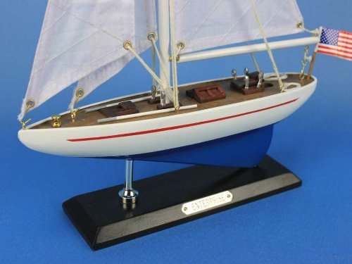 Hampton Nautical Enterprise Sailboat, 16\" - Thumbnail 3