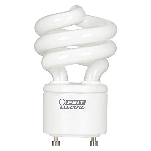 Image of Feit Electric 60W Equivalent CFL Twist Light Bulb on GU24 Base, Non-Dimmable, 900 Lumens, 10K Life Hours, 4100K Cool White 1 Pack - BPESL13T /GU24 /41K