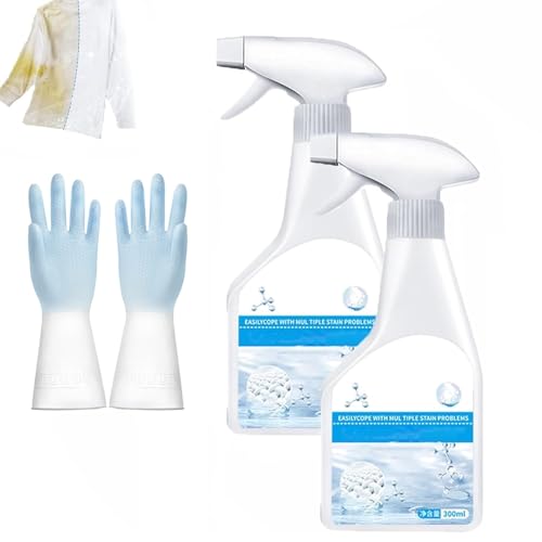 Quitamanchas Wondolla De 300 Ml, Quitamanchas, Potentes Para Ropa, Spray Para Grasa, Algodón Y Ropa (2pcs)