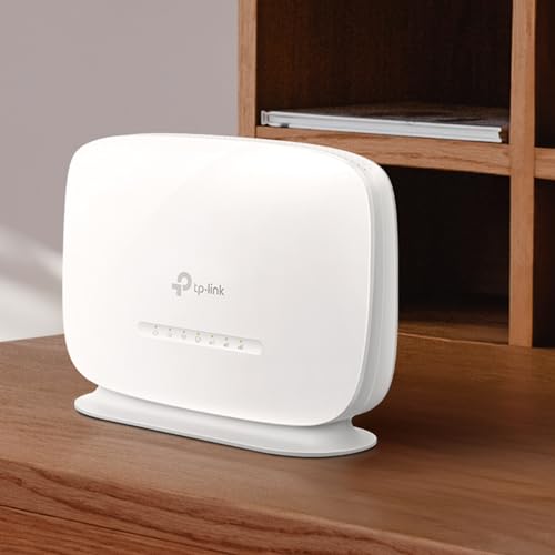 Image of TP-Link TL-MR105 N300Mbps WiFi 4G Router, 4G Cat4 LTE Network, Ethernet Port, 4G Router with Sim Slot, Mobil WiFi Router, Sim Card Router, TP-Link WiFi Router, External Antenna Ports, Plug & Play