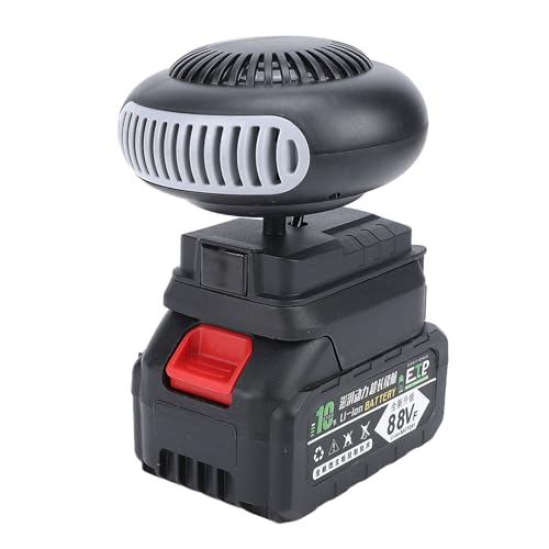 BAOFUYA Tragbare Elektrische Dreirad-Autoheizung, 12000 MAh Akku-Heizung...