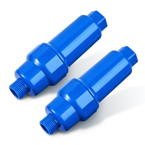 homenote 2 Pack Calcium Inhibitor Filter for Outdoor Misting System 3/4 Garden Hose Filter for Patio Misters Prevent Nozzle Clogging Large Filtration Capacity for Irrigation & Cooling Systems
