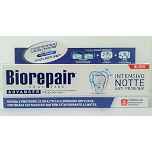 Biorepair Geavanceerde Intensivo Notte Anti Erosione Dentifricio, 75 ml