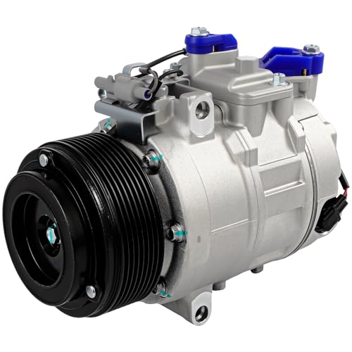 Image of SCITOO AC Compressor for BMW for 335i 3.0L 2012-2015 | Fast Cooling, Ultra Low Noise (≤72 dB)Air Conditioner Compressor with Clutch, Easy Installation, 64529154070 64529217868