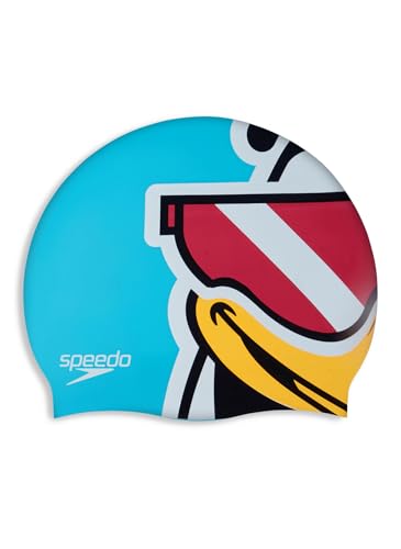 Bonnet de bain Speedo imprimé pour les séances de natation ludiques en famille