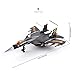 HSOMiD Army Air Force Fighter Jet Toy Military Airplane - Fun Lights and Sounds, Bump and Go Action Pretend Play Kids Aircraft Bomber Plane -Great Christams Gift For Boys