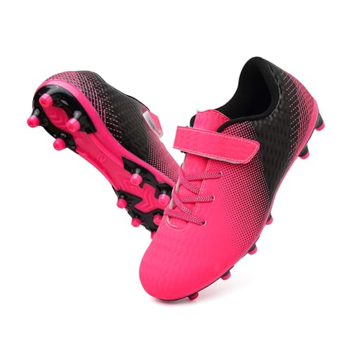 CBUSTER Kids Soccer Cleats Boys Girls Football Shoes with Socks Youth Soccer Shoes AG - Main Image