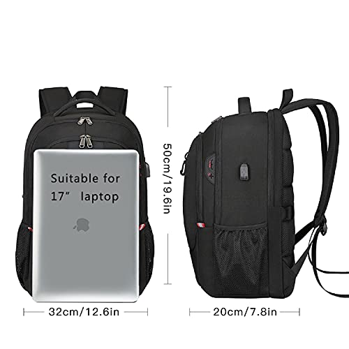 Zakelijke Reisrugzak Anti-Diefstal Laptoprugzak Duurzame Waterbestendige Universiteitsrugzak Voor Heren Met Usb… - Image 7