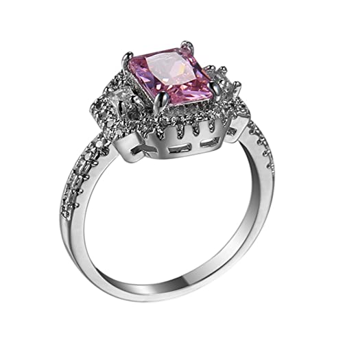 Bague de promesse pour femmes étincelante lors de vos soirées