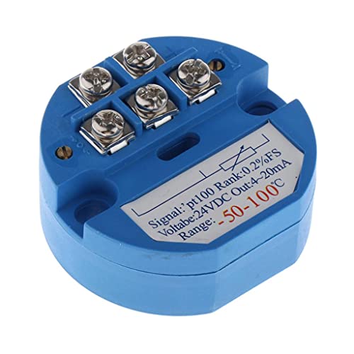 Transmisor de temperatura aislado -50-100°C en módulo plástico para control 7
