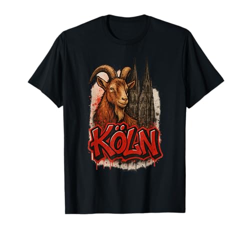 Köln Geißbock Kölner Dom T-Shirt