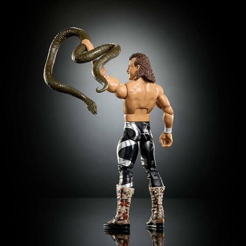 Mattel WWE Elite Collection Jake „The Snake“ Roberts Figur und Zubehör – Ansicht 4