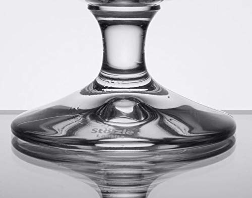 Stolzle Lausitz Bierpokale German Made Crystal Berlin Beer Glass Belgian Tulips Style, Set Of 6 #TOP1