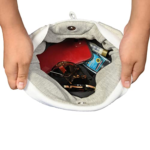 Littlearth Womens Nfl San Francisco 49Ers Hoodie Purse, Grey, 9.5” X 15.5” X 4” #TOP6