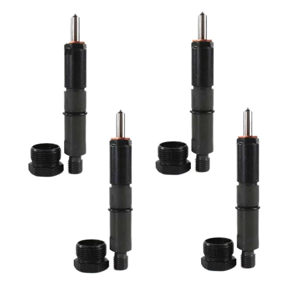 Dapggkdtq Onecolor 4Pcs Fuel Injector J919331 Compatible With Case-Ih Skid Steer 1840 1845C Backhoe 580 Super