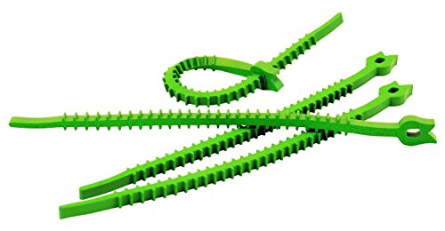 Ut Wire Utw-Qg10Gn-3Pk Reusable Tie, 3 Pack, Green Ties #TOP1