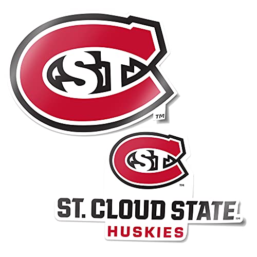 Desert Cactus St. Cloud Huskies Sticker Decal (4" Set V1)