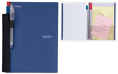 Five Star Advance Notebook- 9.5 x 6 Inches - 2 Subject, 100ct CR