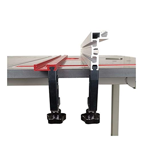 Wishful 2pcs / Set Clips de fijación de la carpintería Especiales G Abrazadera for la Madera Valla de Trabajo Y 75 Tipo T Pista de Ranura más Gruesos Clips de los 65MM