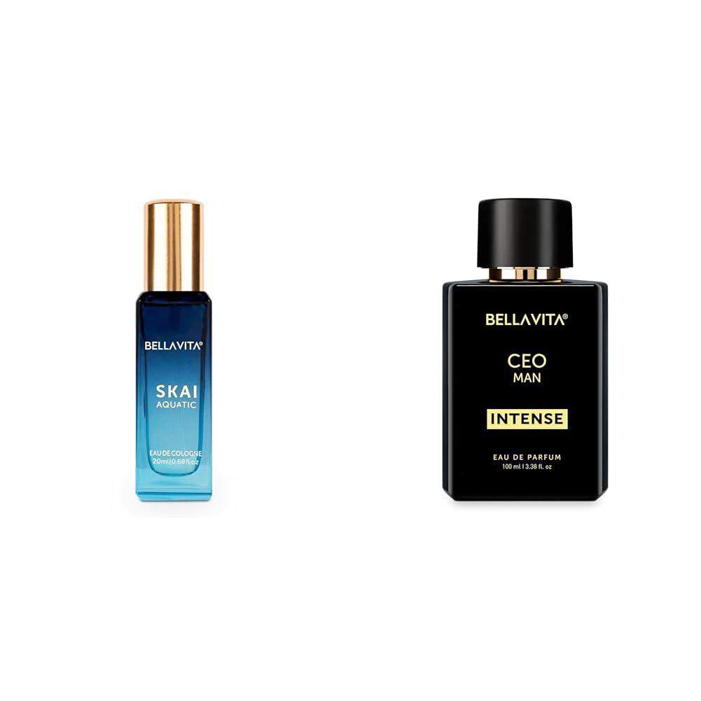 Bella Vita Luxury Skai Aquatic Unisex Eau De Cologne Ceo Men Intense Eau De Parfum Liquid Perfume With Bergamot Lavender & Orchidwoody & Musky 100 Ml-image-25