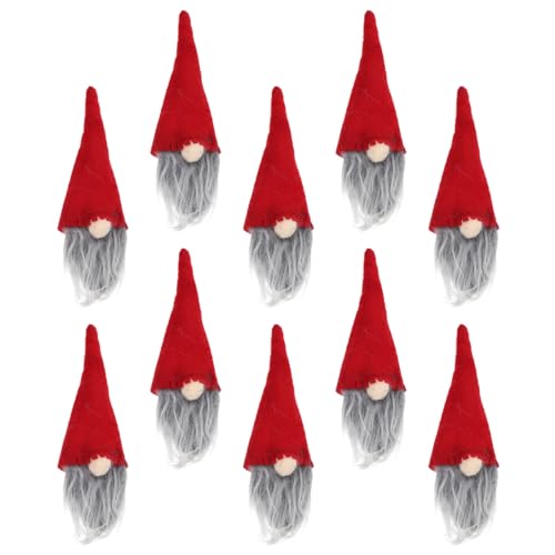 Housse de bouteille de vin rouge pour décoration de table de Noël et repas de réveillon