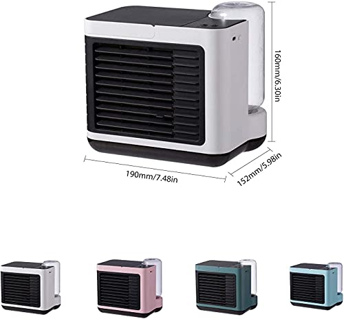 Refroidisseur d'air de l'air USB climatiseur mini portable bleu