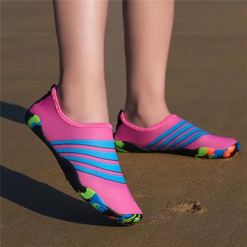 Sapatos aquáticos masculinos de secagem rápida, calçados aquáticos para caminhadas, mergulho, surfe,