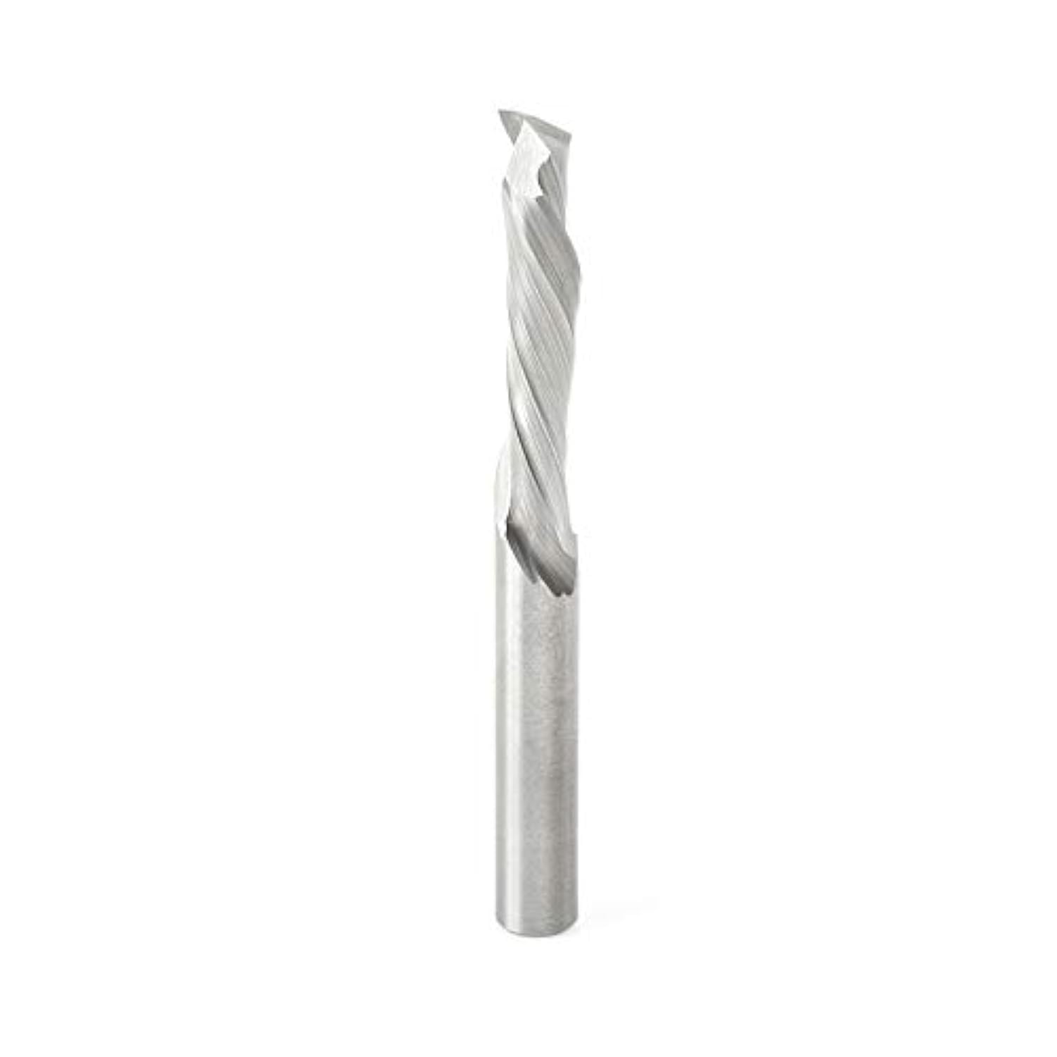 Amana Tool - 46322 CNC Solid Carbide Compression Spiral For Solid Wood 1/4 Dia x 7/8 x 1/4