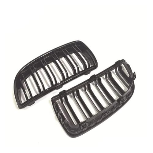 Parrilla delantera tipo riñón de acabado premium negro brillante para BMW E90 6