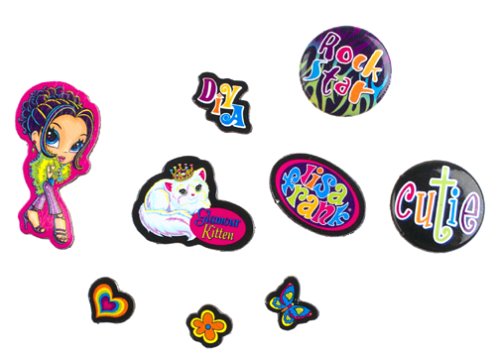 Lisabird80（プロフ必） さま専用RJシート特典とピンズせっと Lisa Frank Posh Velvet Treasures Kit : Amazon.in: Toys & Games