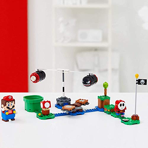Super Mario Boomer Bill Barrage Expansion Set 71366 Building Kit; Toy for Kids to Add to Their Super Mario Adventures with Mario Starter Course (71360) Playset, New 2020 (132 Pieces) - Lego - Immagine 4