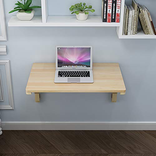 Table Murale Pliante en Bois Massif Durable pour Maison - 8