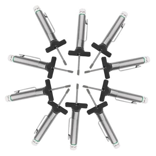 GARVALON 10pcs Tire Tread Depth Gauge Set 0 Color Coded Automotive Tread Depth Measuring Tool Accurate Tire Tread Depth Gauge for Cars Trucks and SUVs